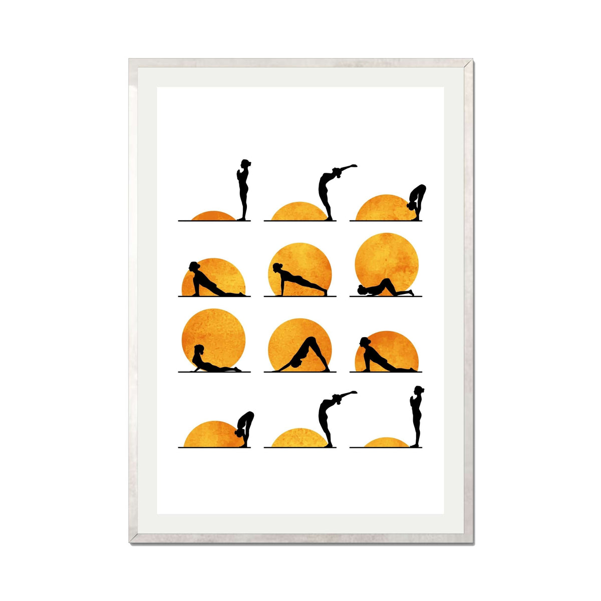 Waverley Curve Sun Wall Art Print — gallery image 63