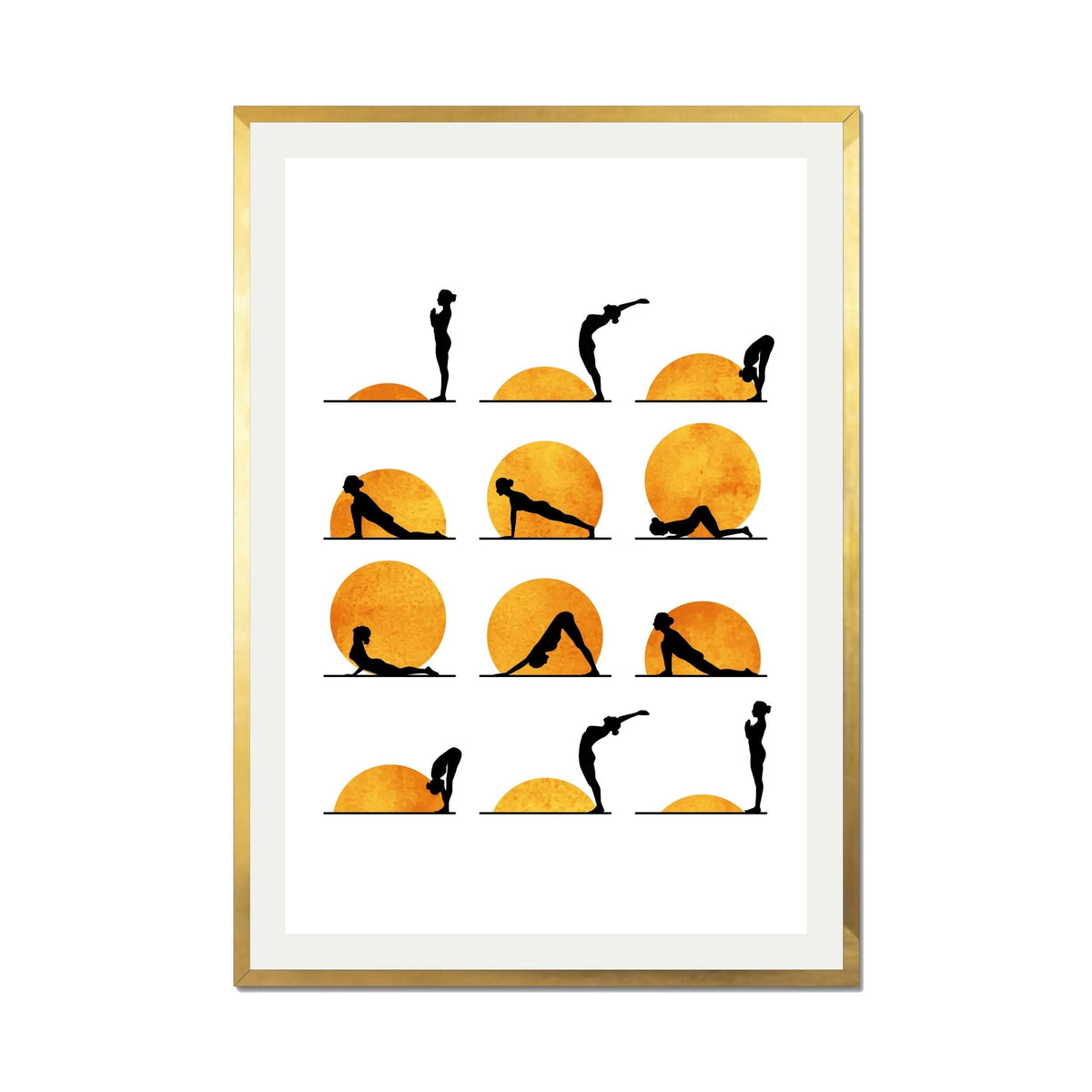 Waverley Curve Sun Wall Art Print — gallery image 64
