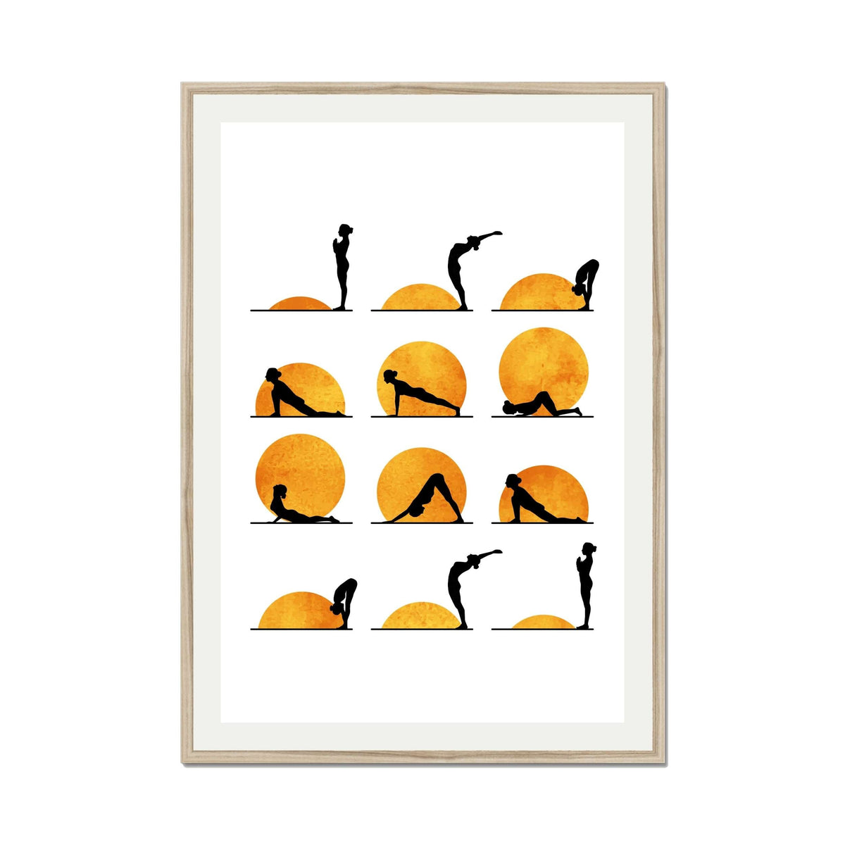 Waverley Curve Sun Wall Art Print — gallery image 62