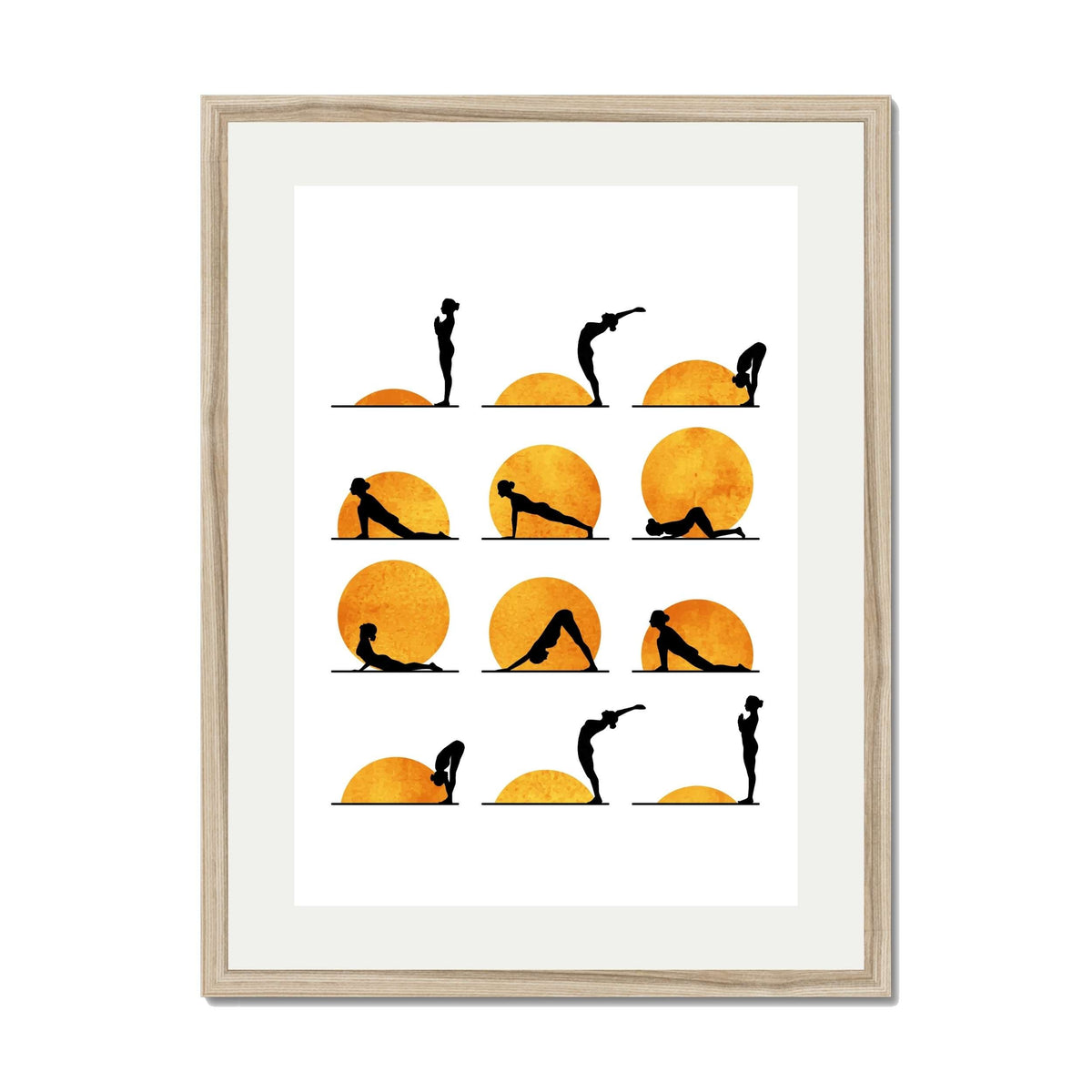 Waverley Curve Sun Wall Art Print — gallery image 46
