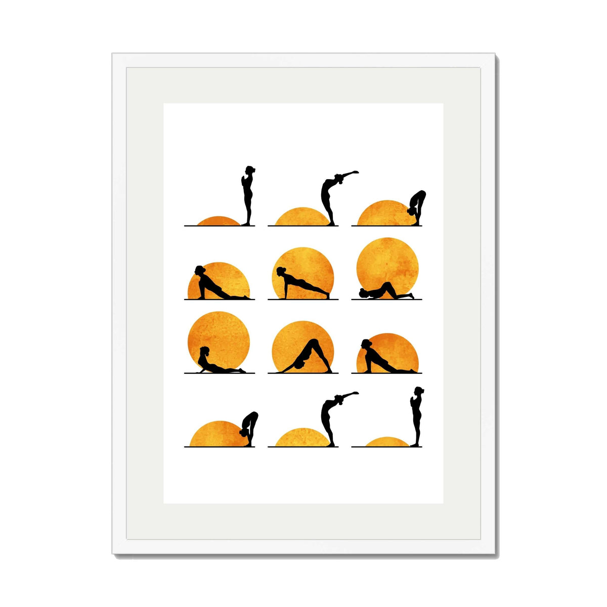 Waverley Curve Sun Wall Art Print — gallery image 45