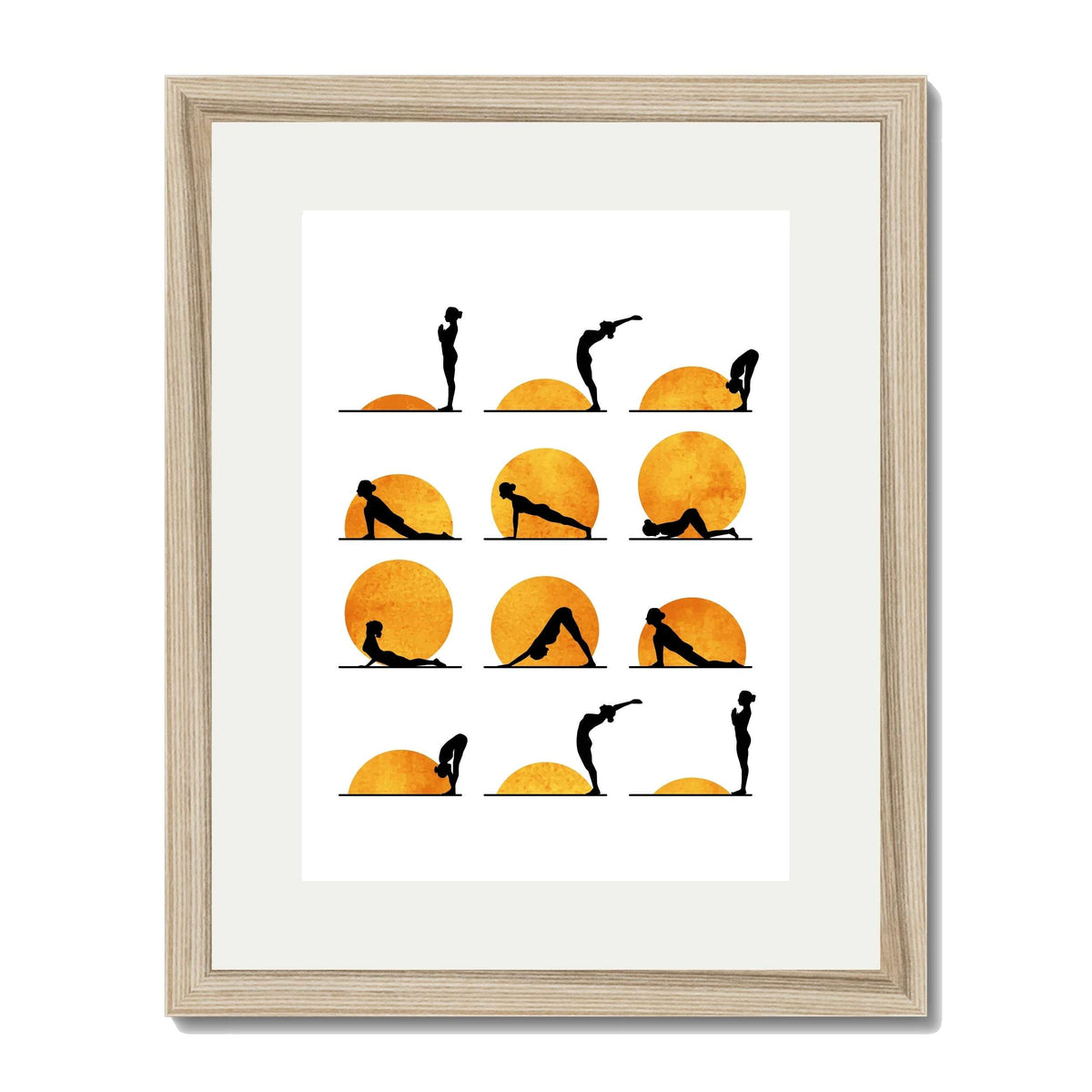 Waverley Curve Sun Wall Art Print — gallery image 31