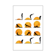 Waverley Curve Sun Wall Art Print — gallery image 28