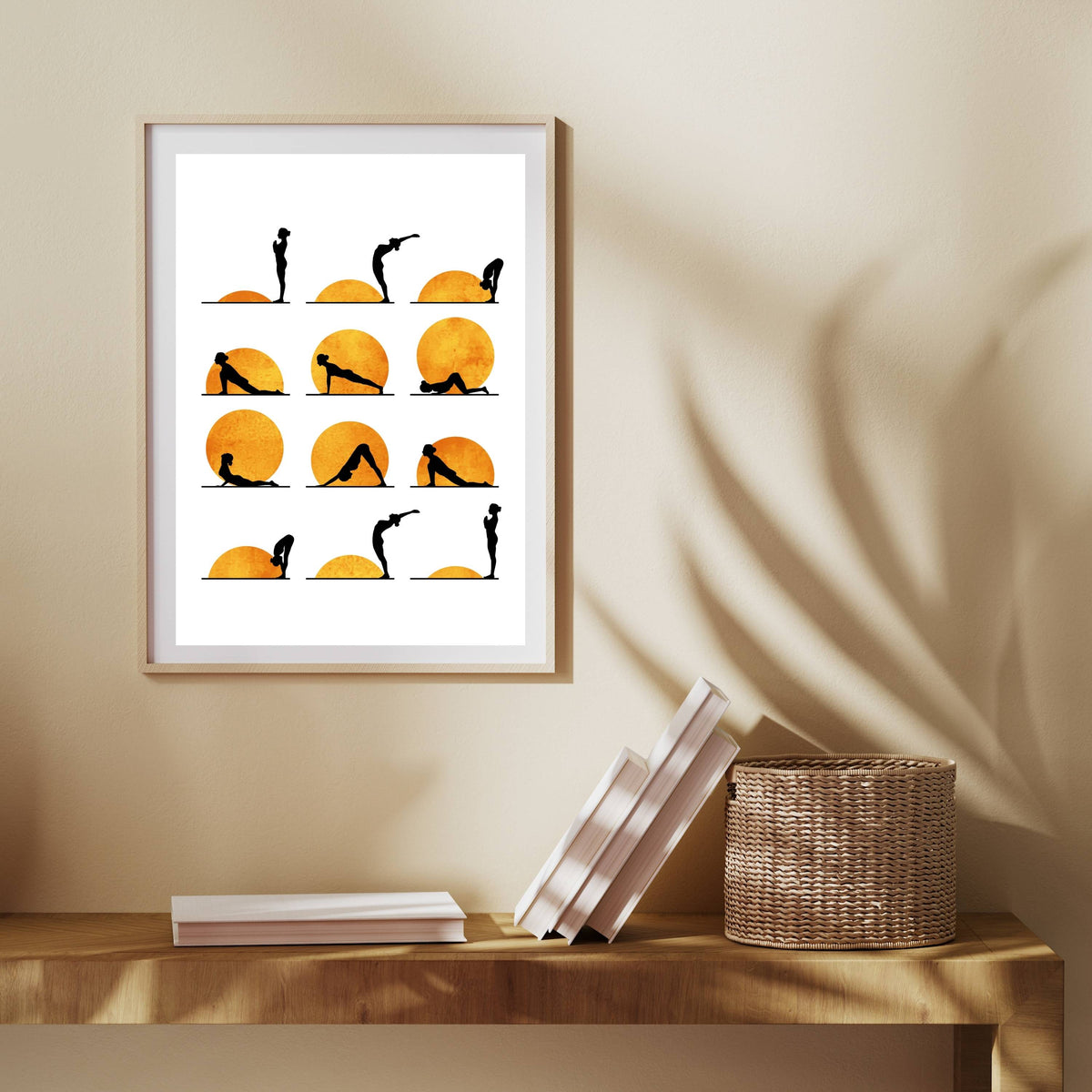 Waverley Curve Sun Wall Art Print — gallery image 8