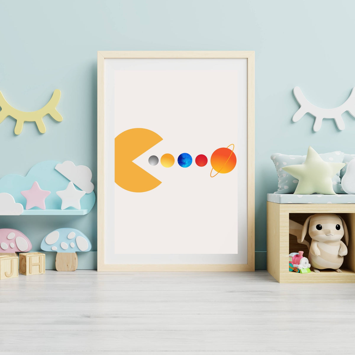 Asterwood Curve Wall Art Print — gallery image 2