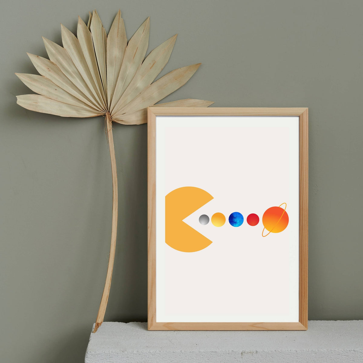 Asterwood Curve Wall Art Print — gallery image 3