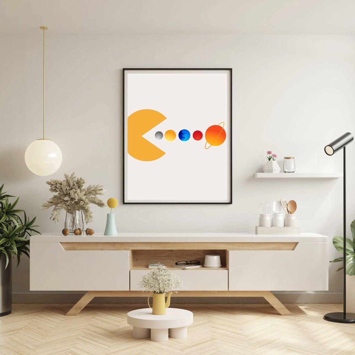 Asterwood Curve Wall Art Print — gallery image 5