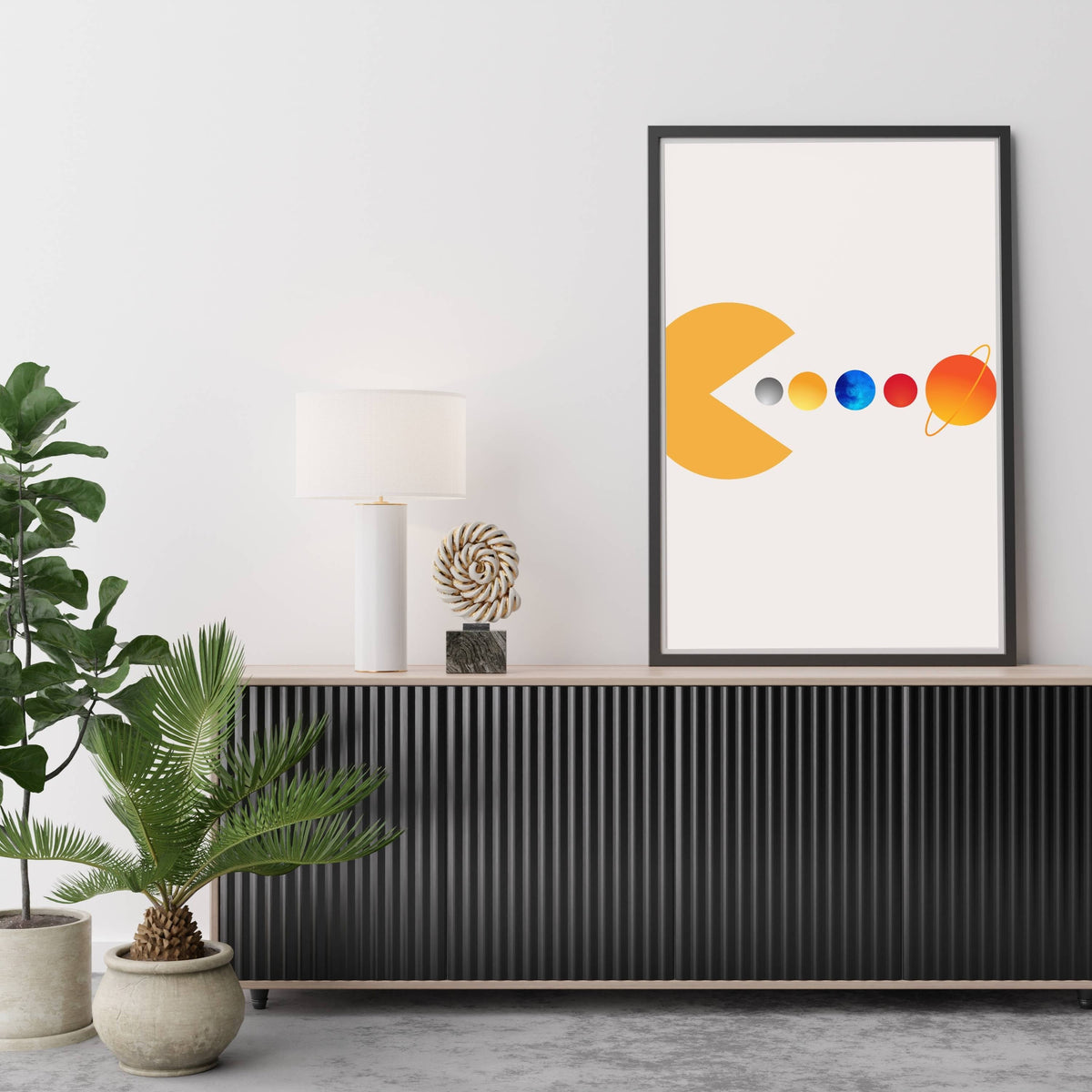 Asterwood Curve Wall Art Print — gallery image 10