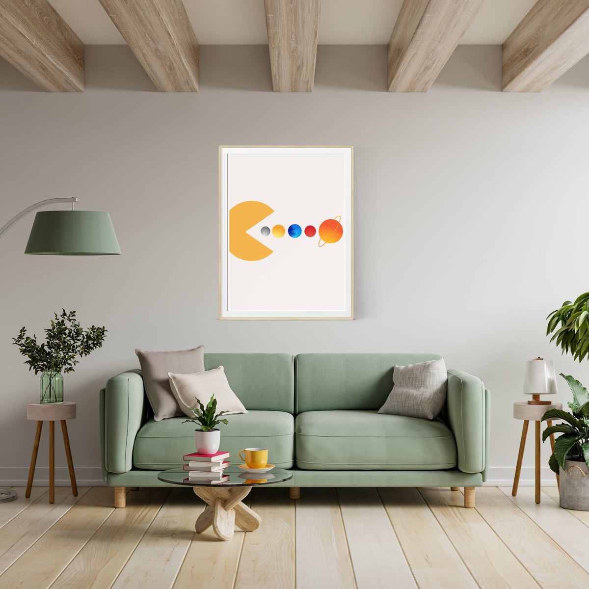 Asterwood Curve Wall Art Print — gallery image 13