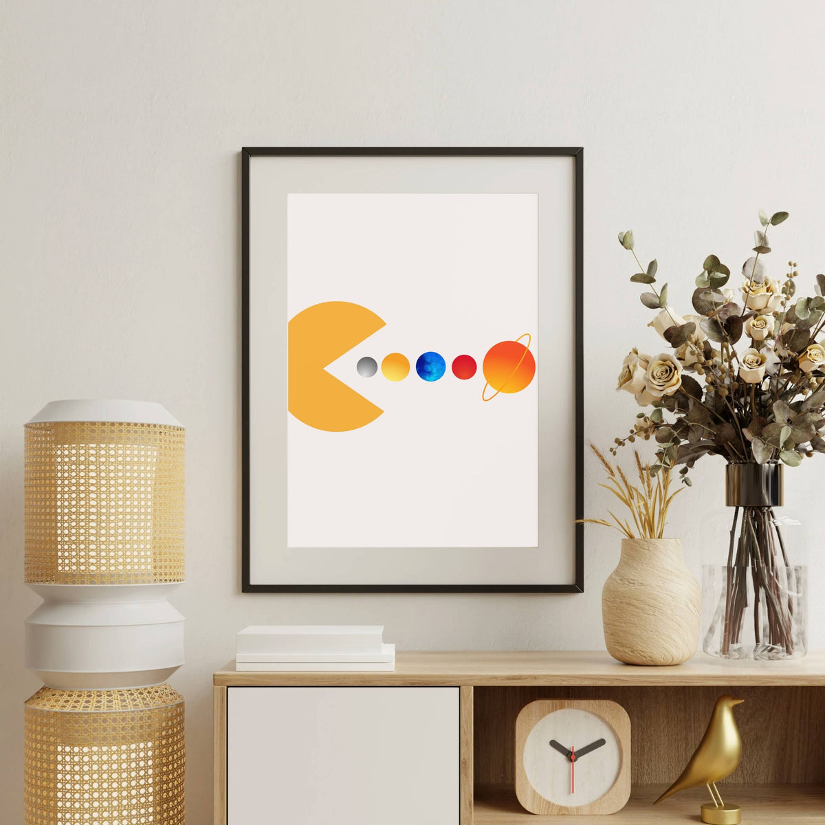 Asterwood Curve Wall Art Print — gallery image 9