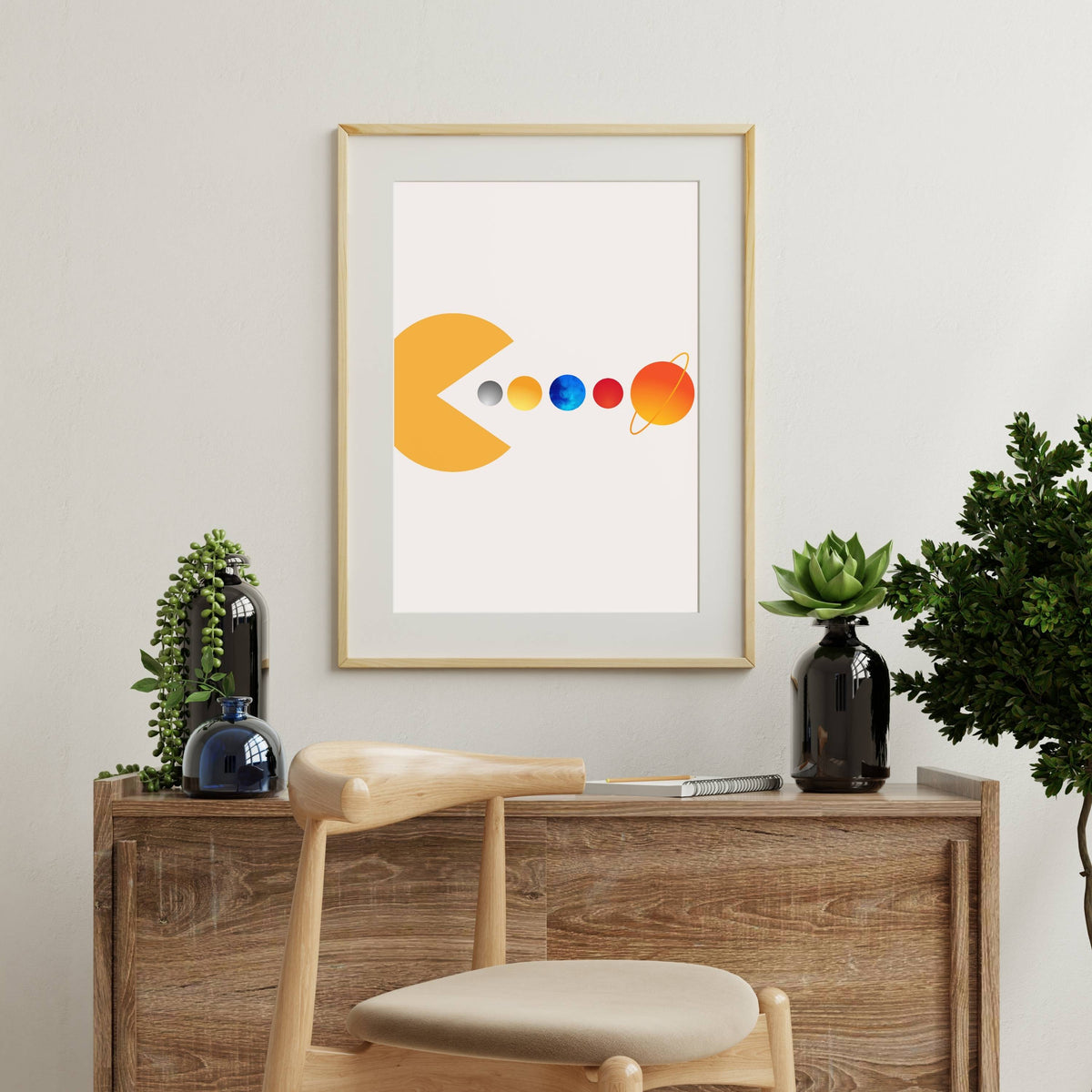 Asterwood Curve Wall Art Print — gallery image 17