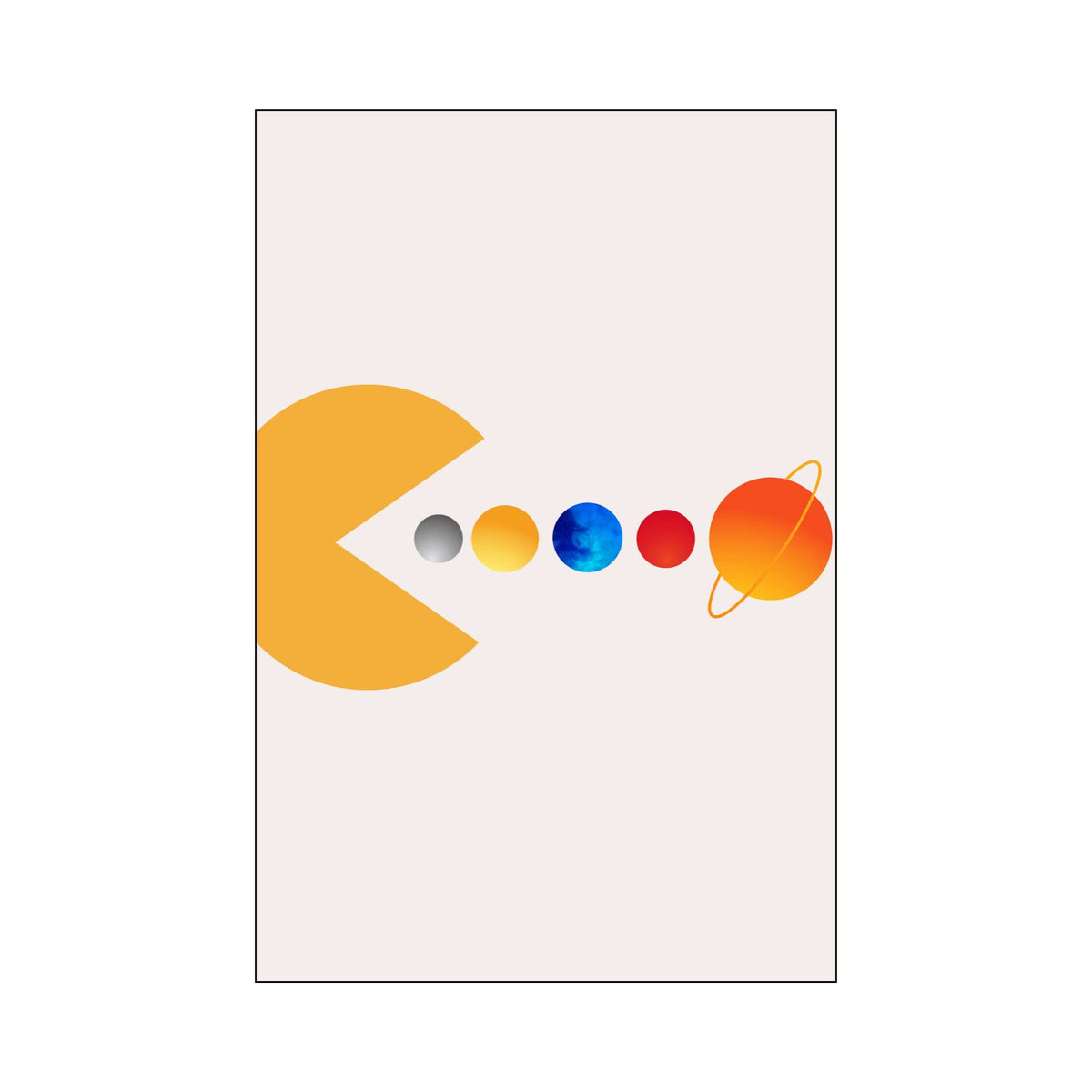 Asterwood Curve Wall Art Print — gallery image 67
