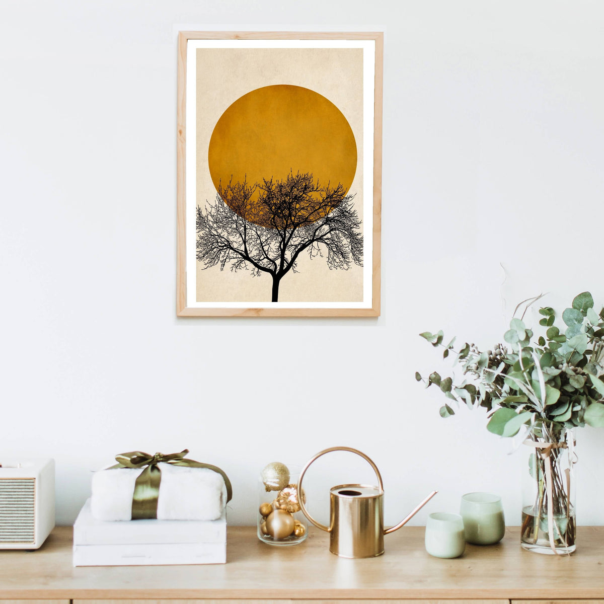 Thornfield Curve Sun Wall Art Print — gallery image 2