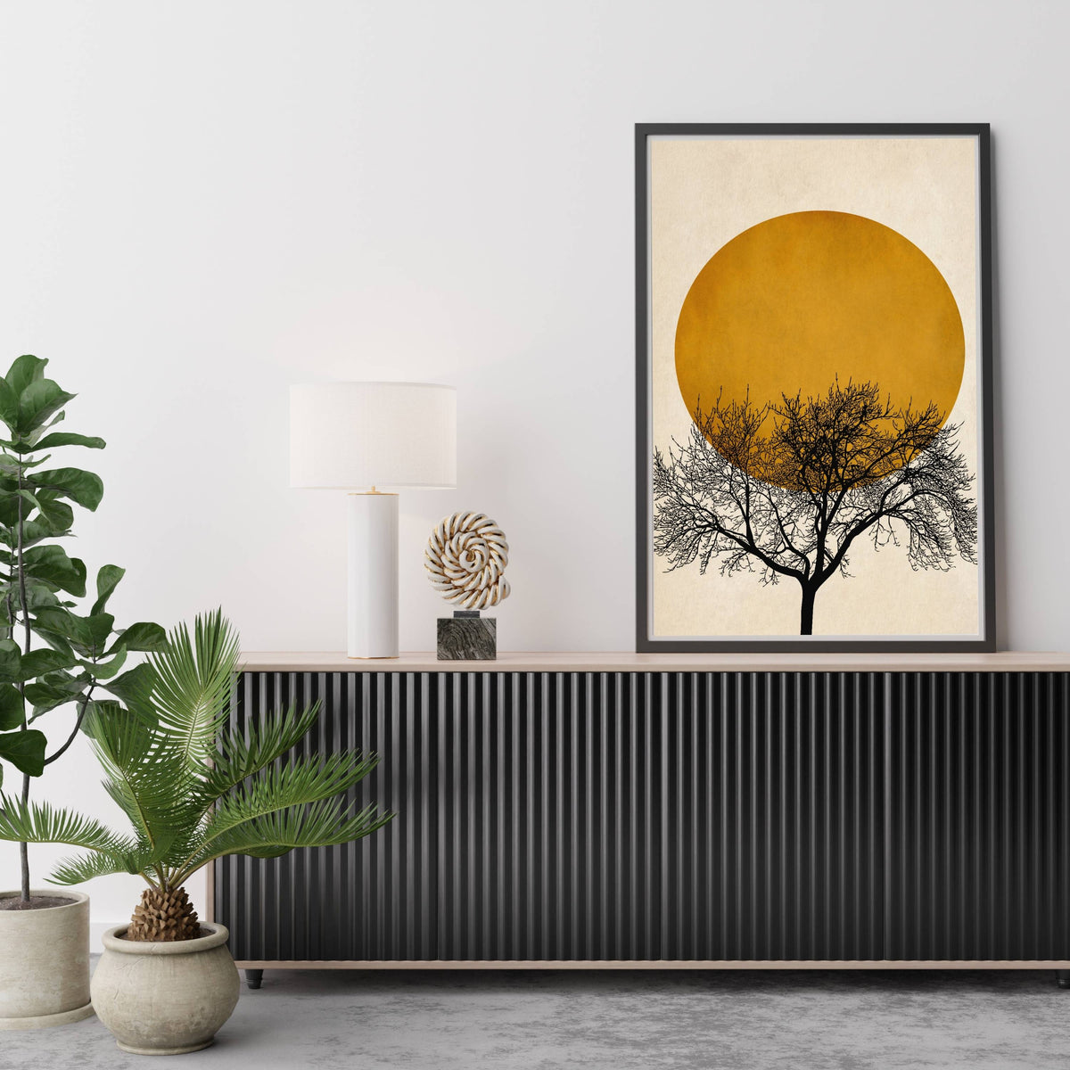 Thornfield Curve Sun Wall Art Print — gallery image 13