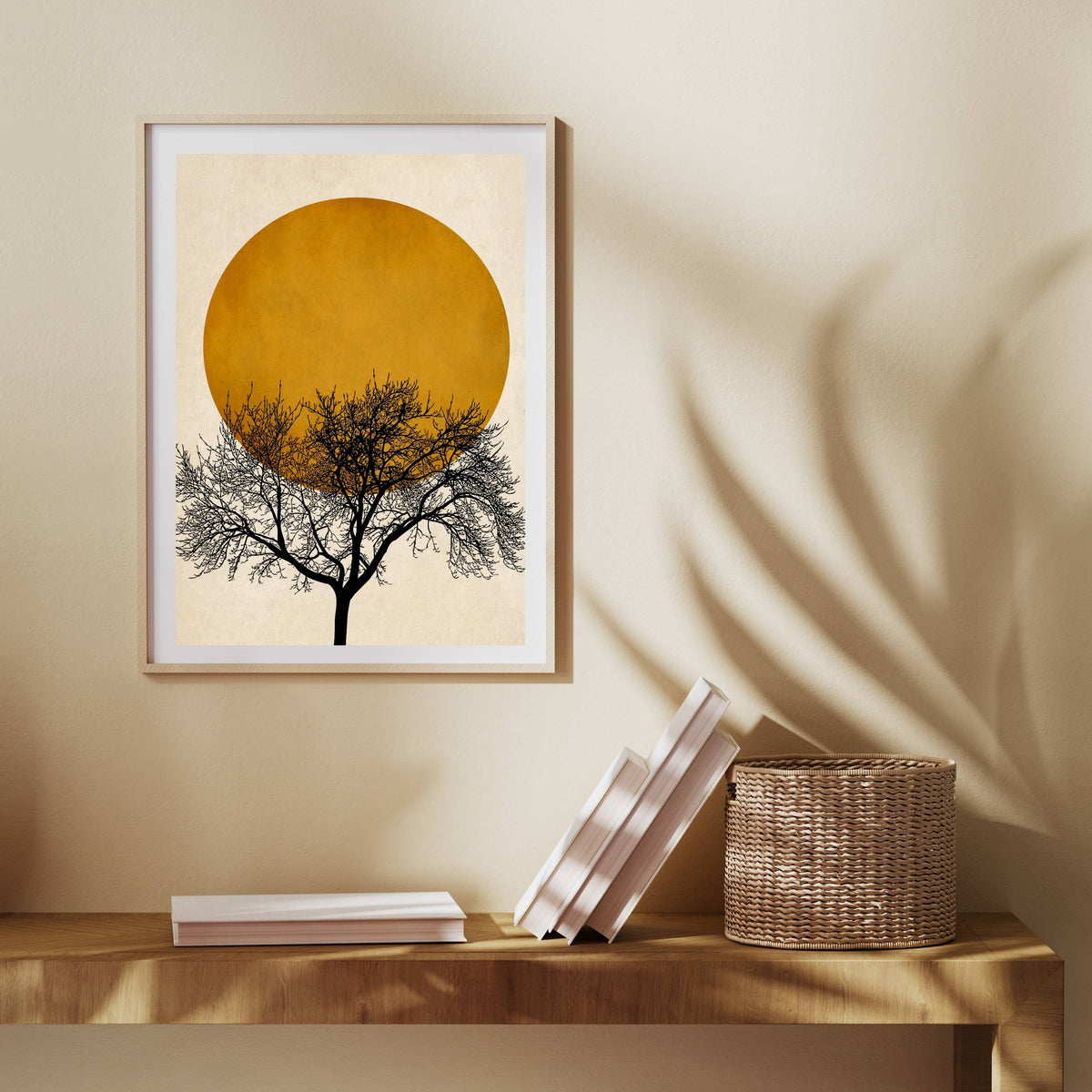 Thornfield Curve Sun Wall Art Print — gallery image 3