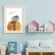 Elmwood Curve Bird Wall Art Print — gallery image 17
