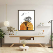 Elmwood Curve Bird Wall Art Print — gallery image 4