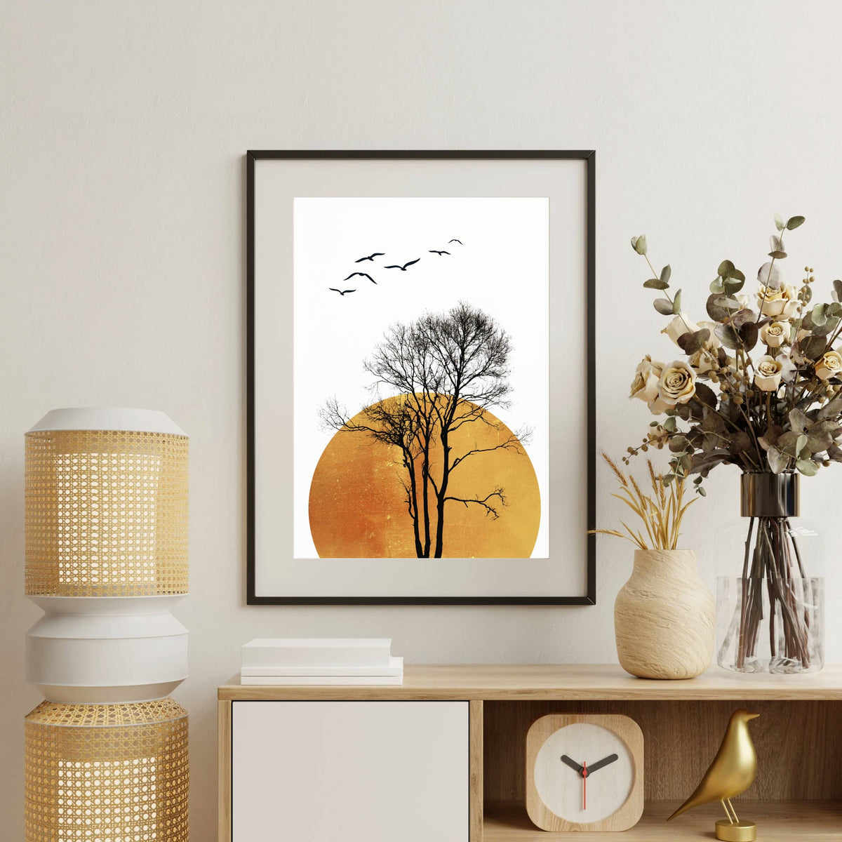 Elmwood Curve Bird Wall Art Print — gallery image 9
