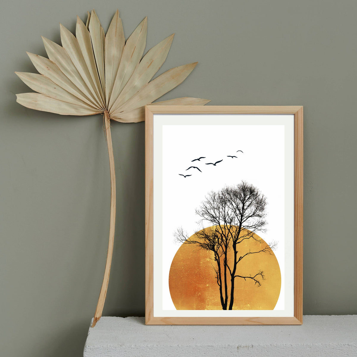 Elmwood Curve Bird Wall Art Print — gallery image 12