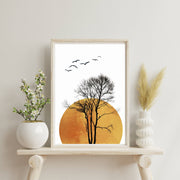 Elmwood Curve Bird Wall Art Print — gallery image 7