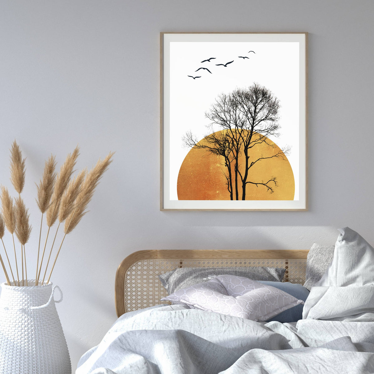Elmwood Curve Bird Wall Art Print — gallery image 3