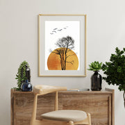 Elmwood Curve Bird Wall Art Print — gallery image 15
