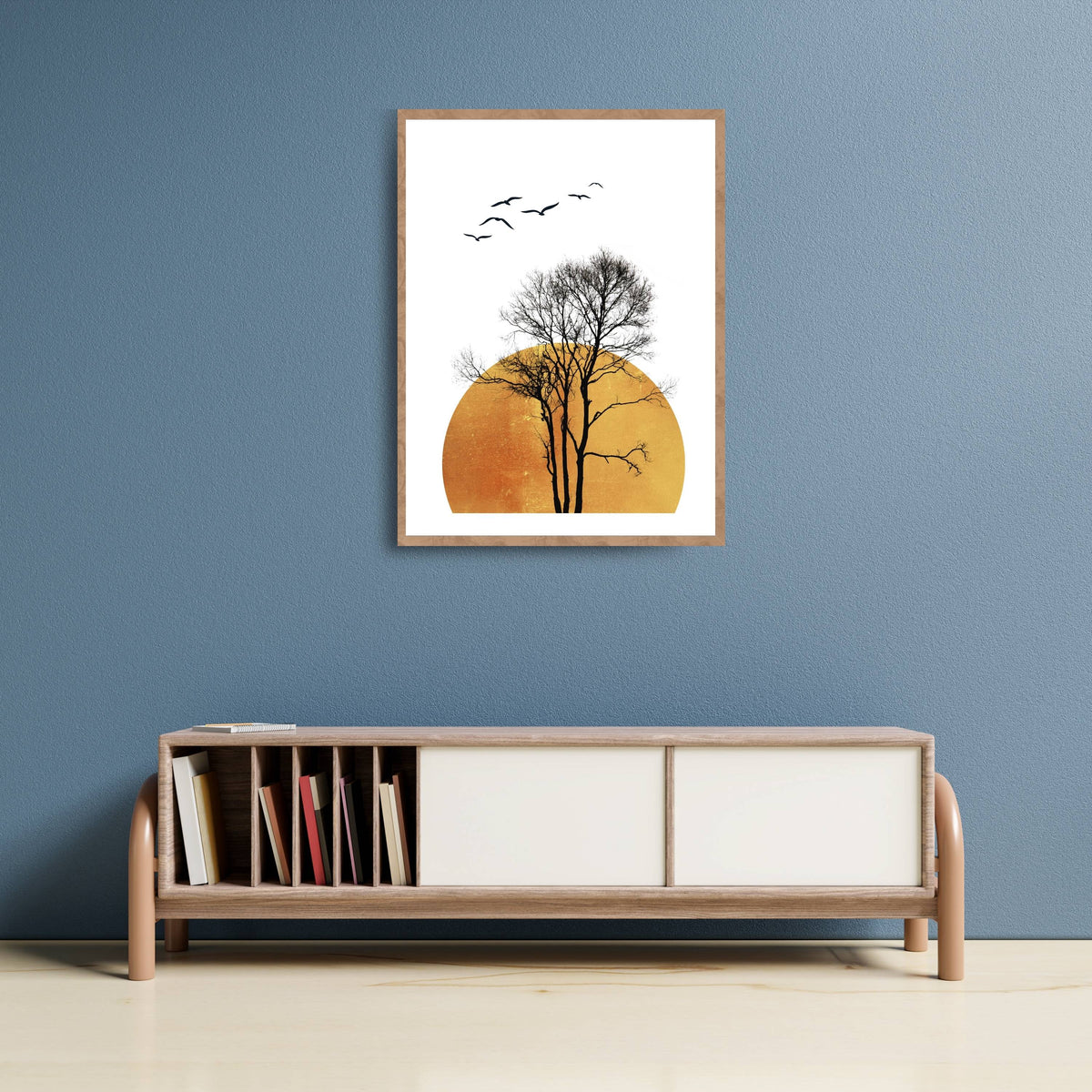 Elmwood Curve Bird Wall Art Print — gallery image 13