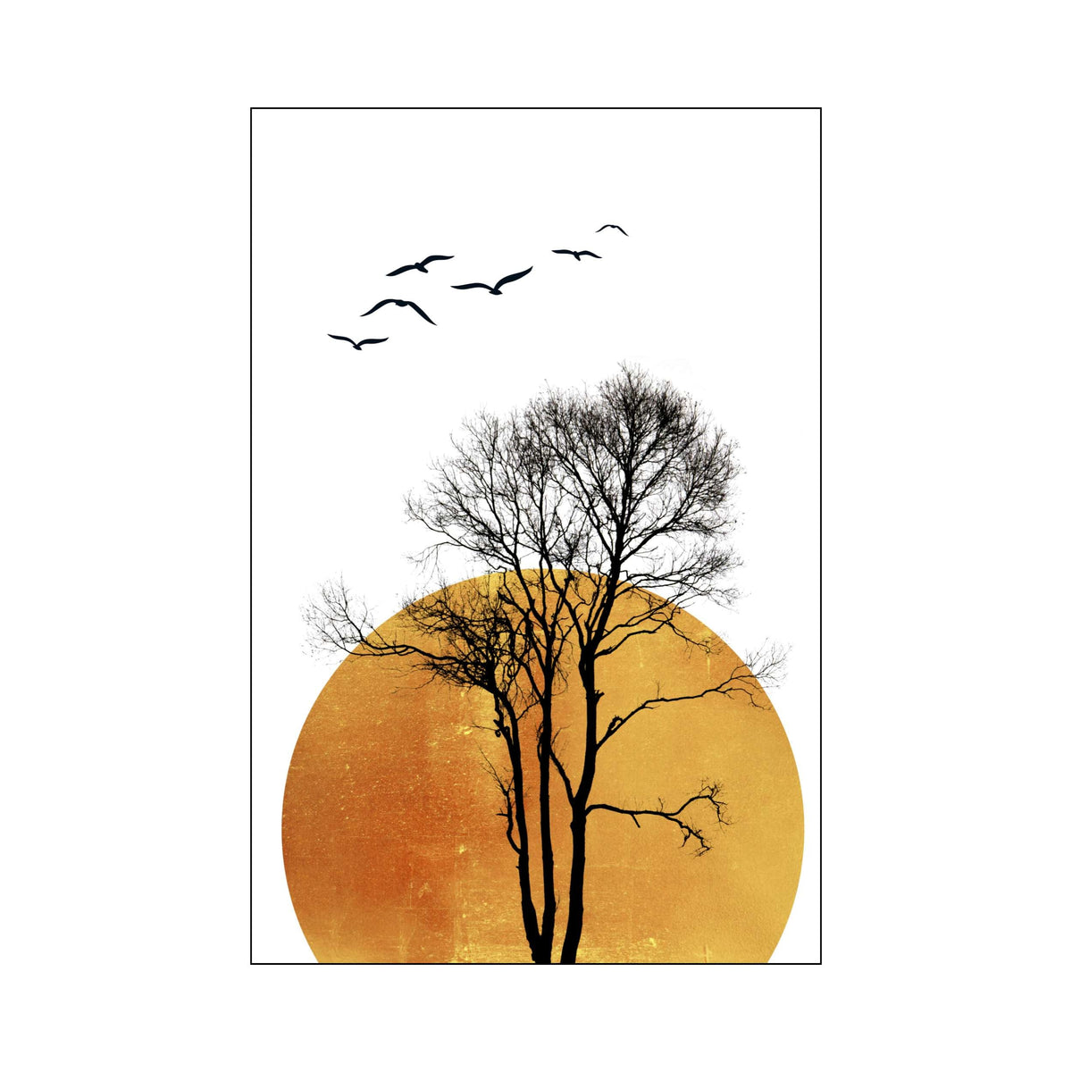 Elmwood Curve Bird Wall Art Print — gallery image 67