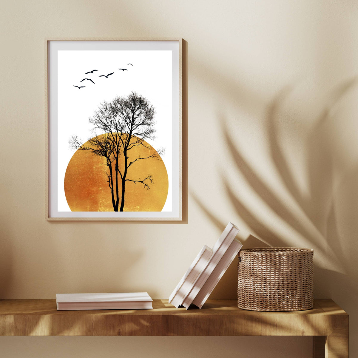 Elmwood Curve Bird Wall Art Print — gallery image 2