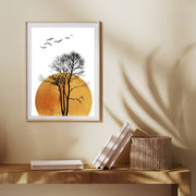 Elmwood Curve Bird Wall Art Print — gallery image 2