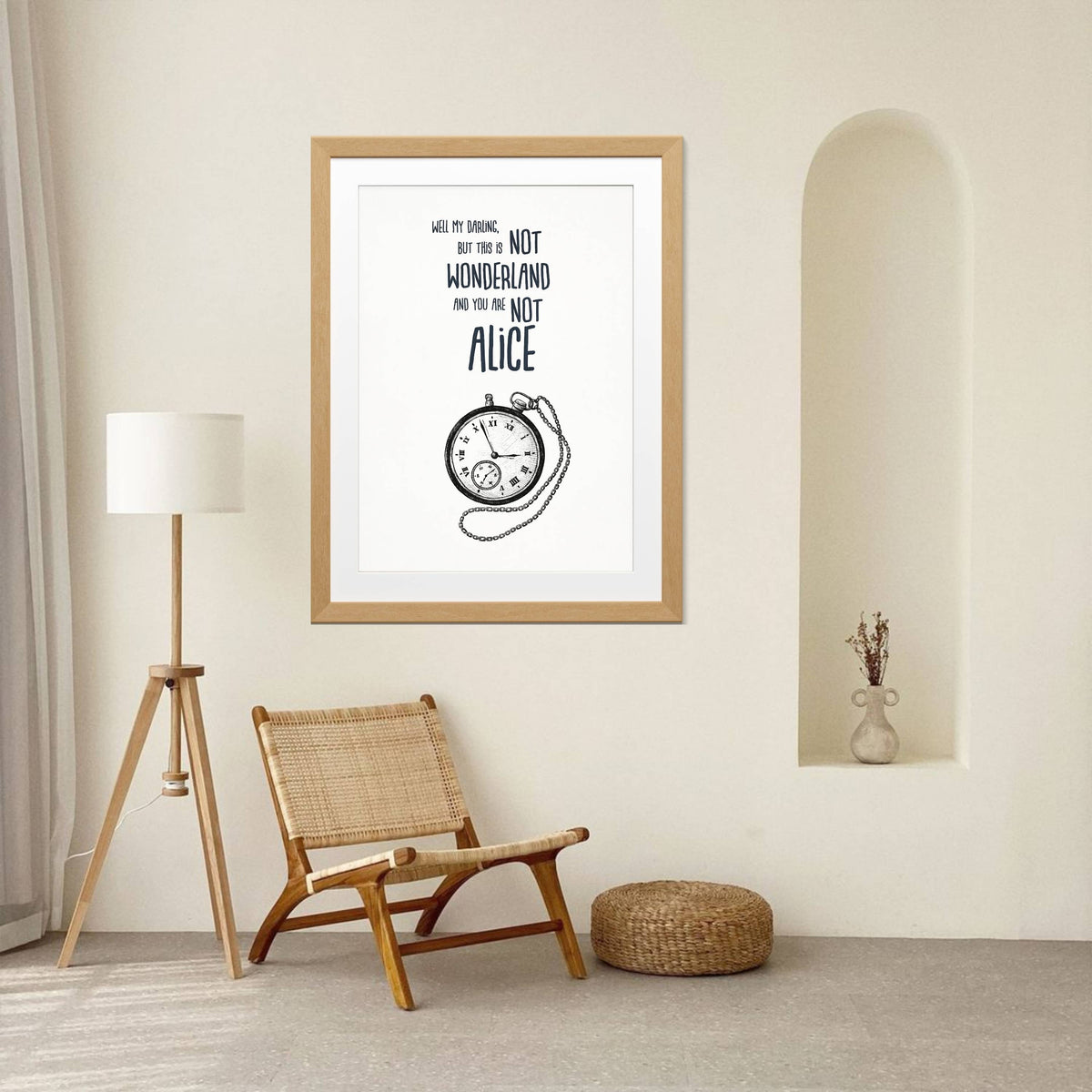 Beechwood Curve Wall Art Print — gallery image 12