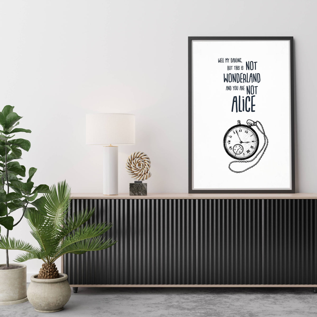 Beechwood Curve Wall Art Print — gallery image 10