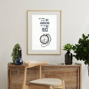 Beechwood Curve Wall Art Print — gallery image 2