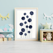 Bayberry Curve Floral Wall Art Print — gallery image 14