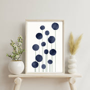 Bayberry Curve Floral Wall Art Print — gallery image 7