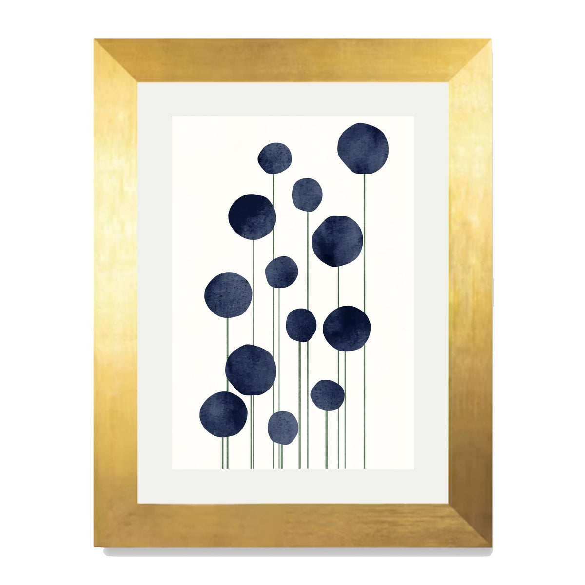 Bayberry Curve Floral Wall Art Print — gallery image 21
