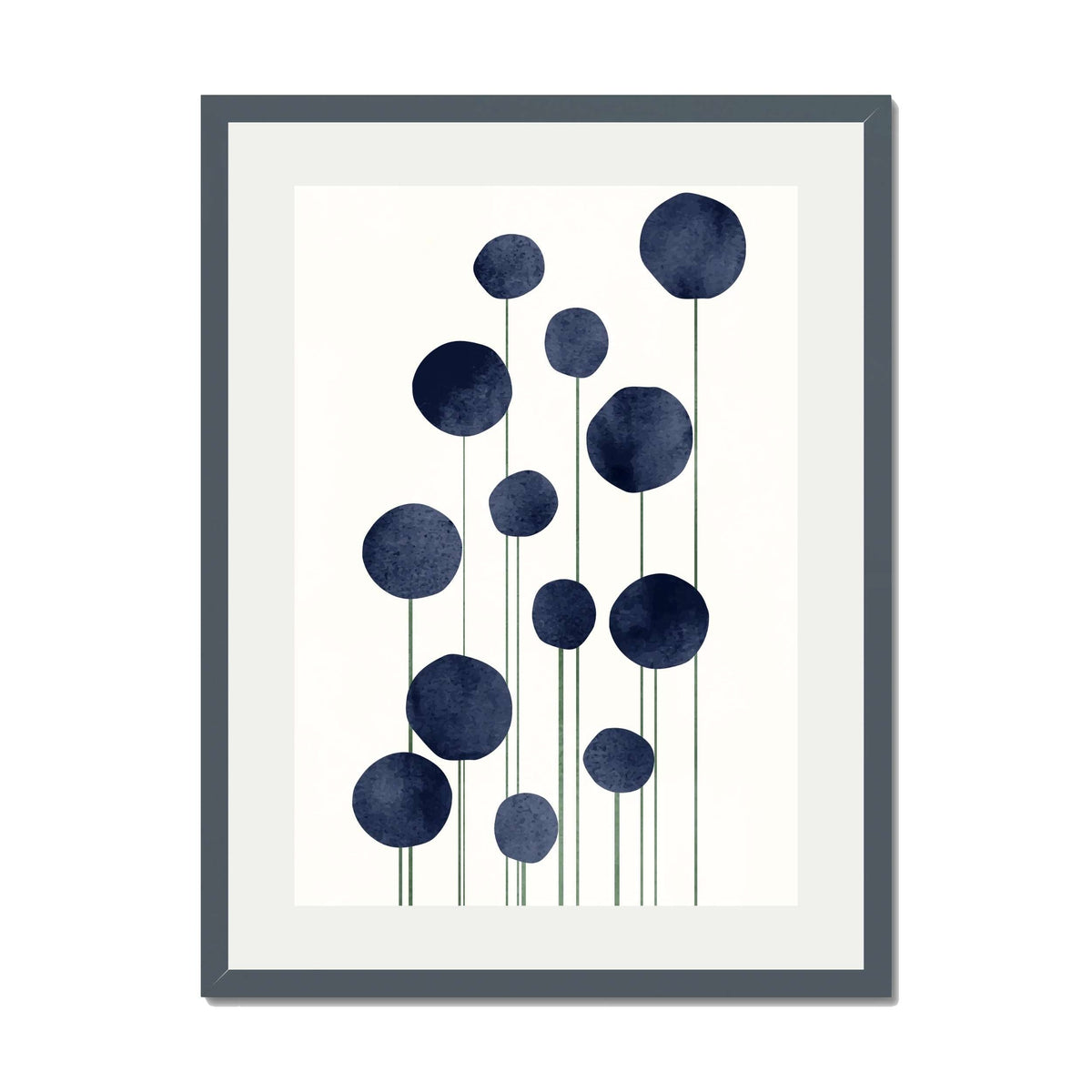 Bayberry Curve Floral Wall Art Print — gallery image 28