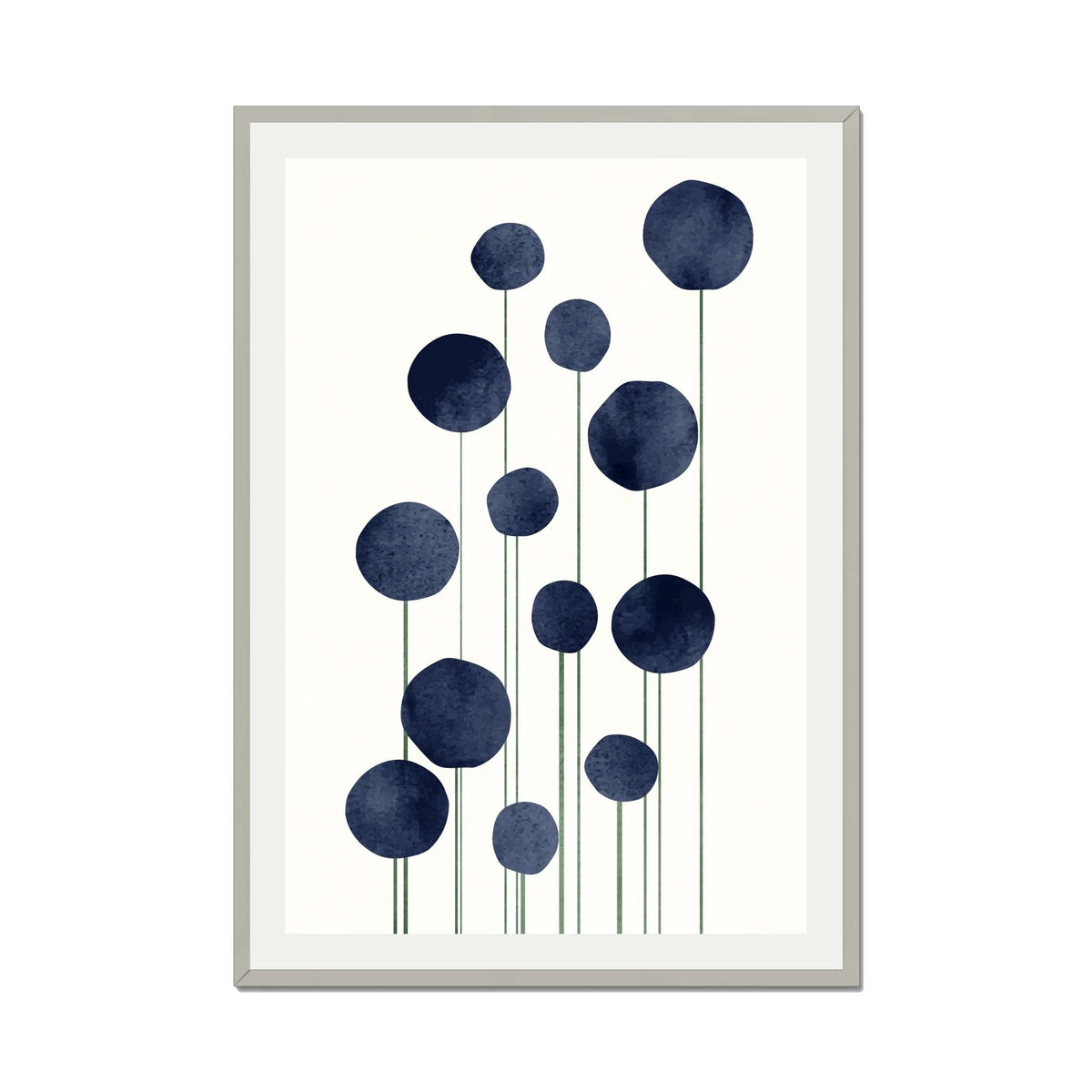 Bayberry Curve Floral Wall Art Print — gallery image 33