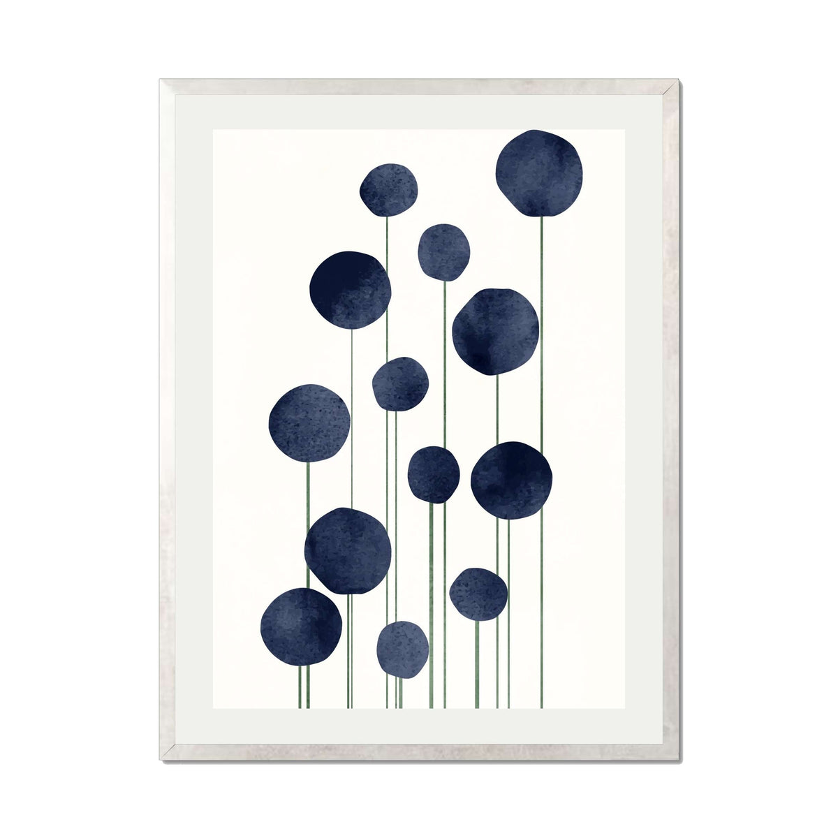 Bayberry Curve Floral Wall Art Print — gallery image 34