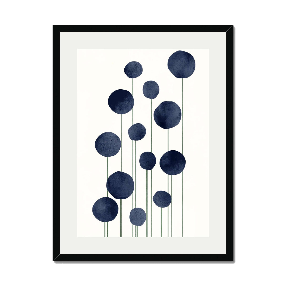 Bayberry Curve Floral Wall Art Print — gallery image 39