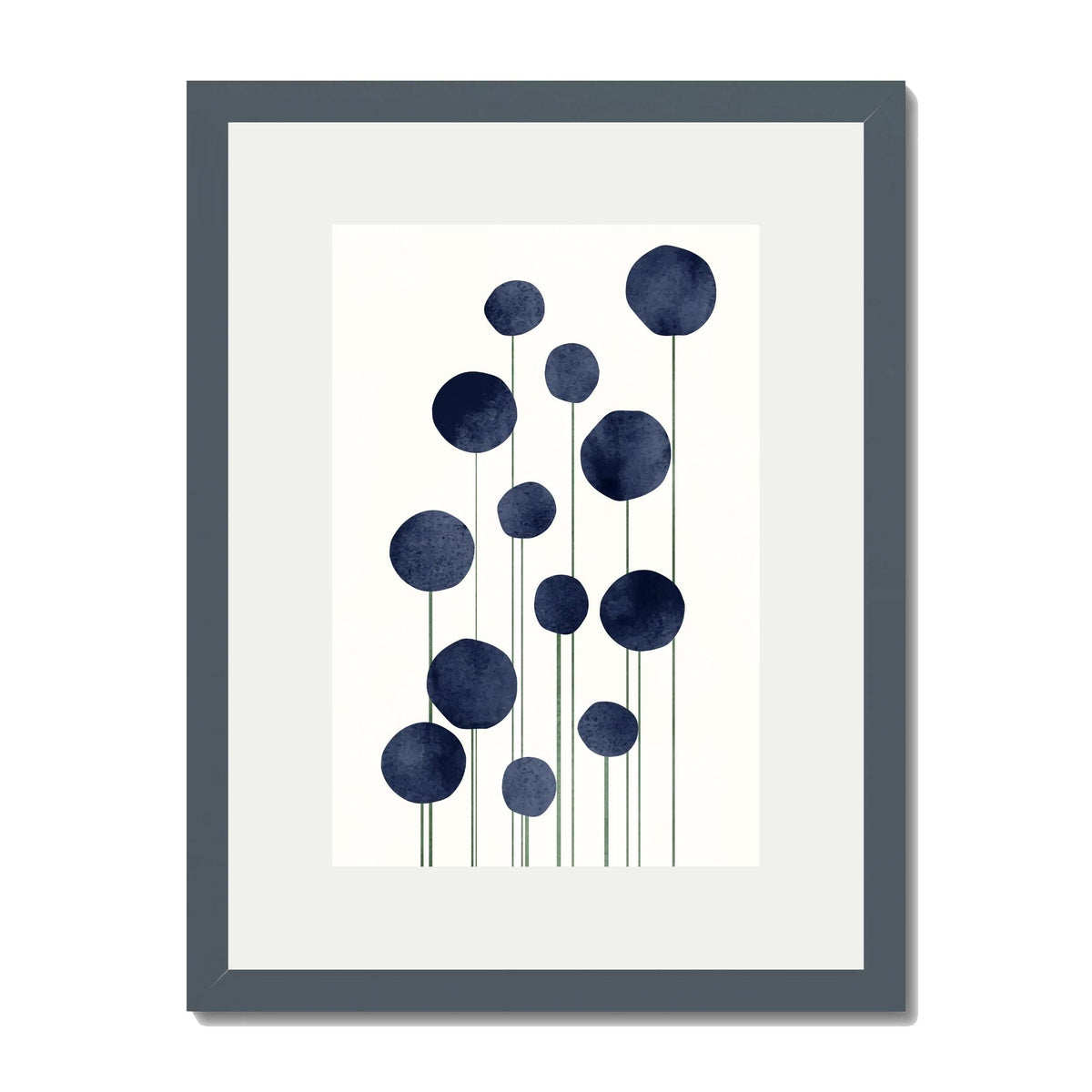 Bayberry Curve Floral Wall Art Print — gallery image 47