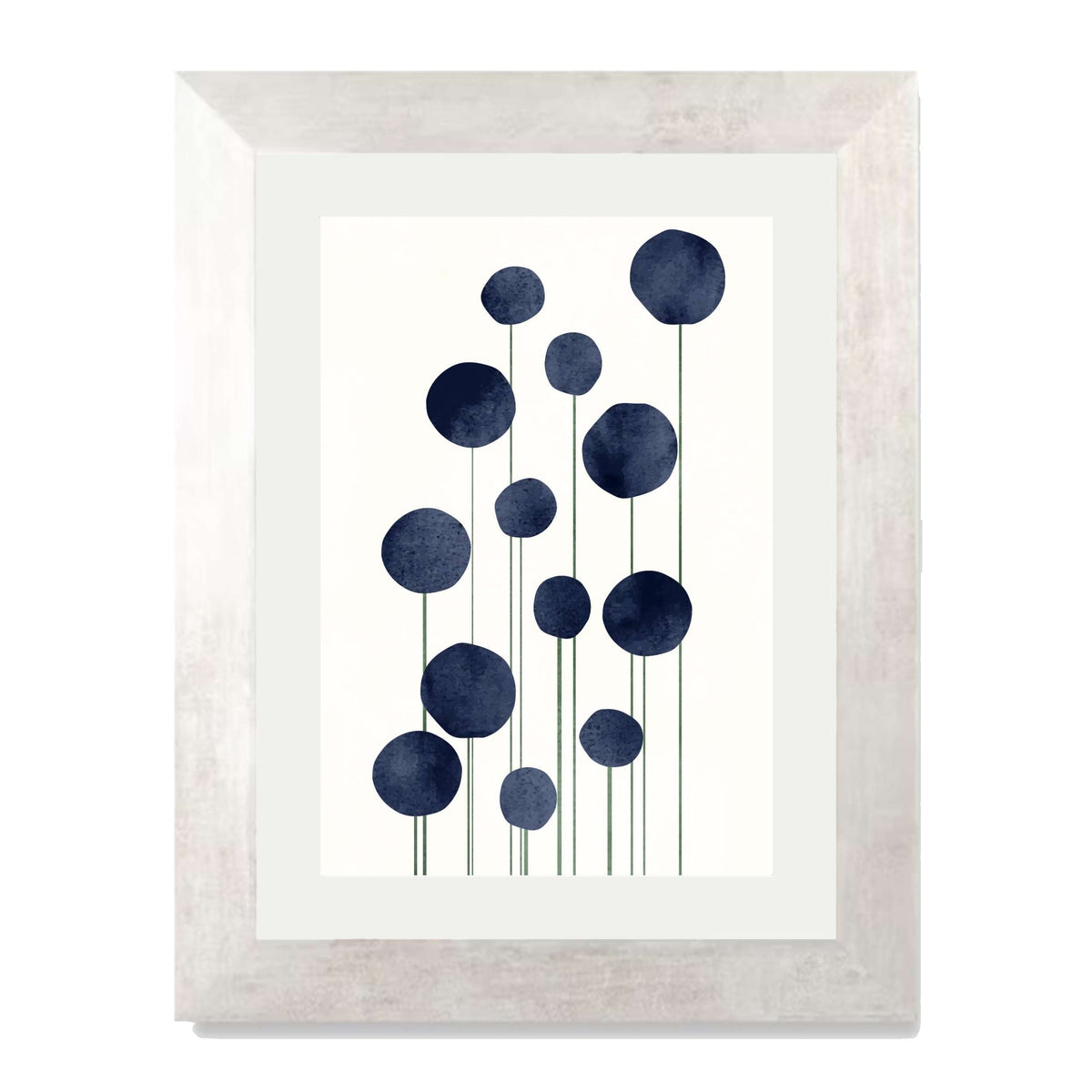 Bayberry Curve Floral Wall Art Print — gallery image 55