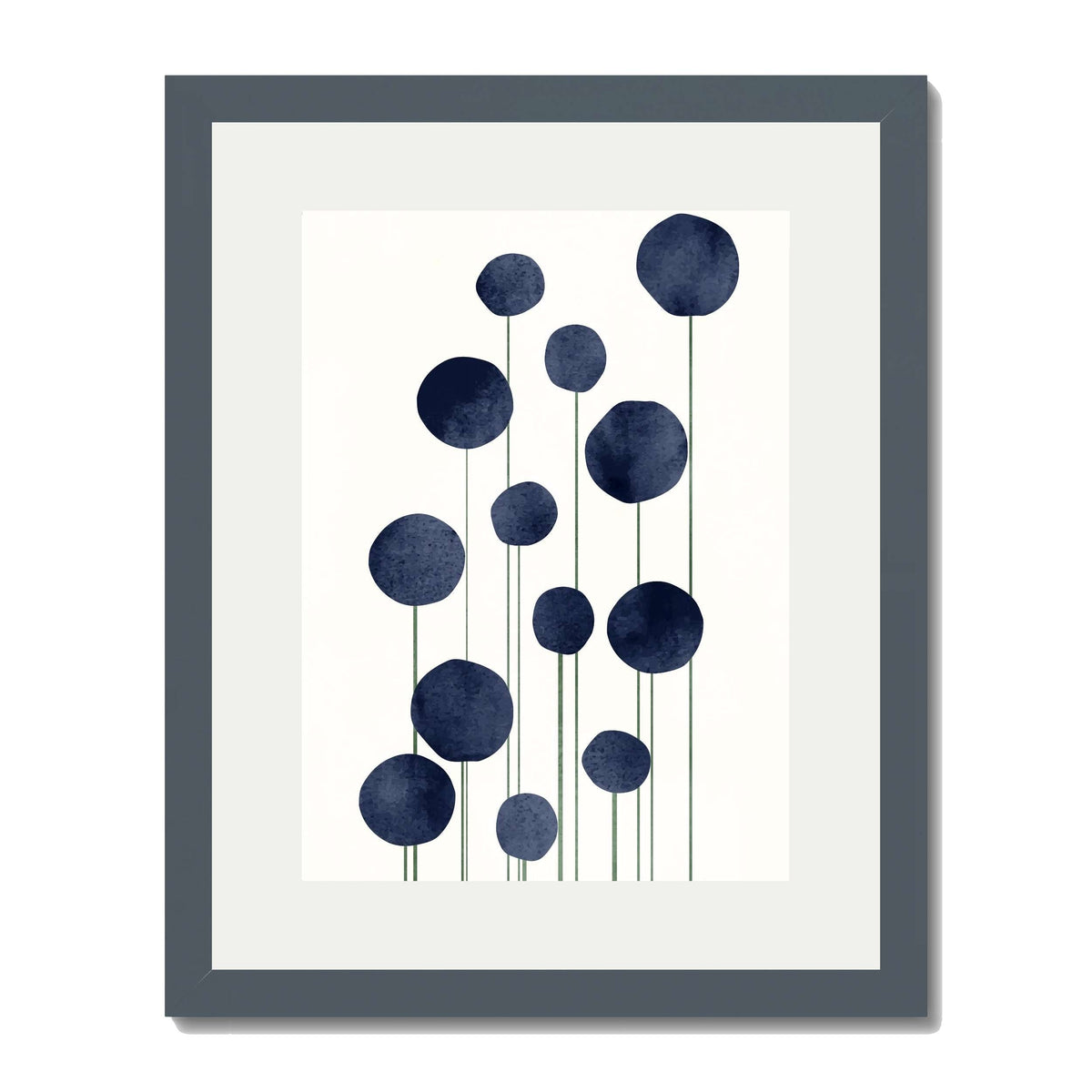 Bayberry Curve Floral Wall Art Print — gallery image 46
