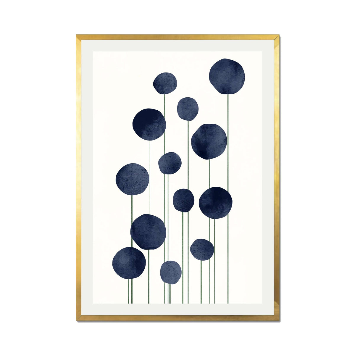 Bayberry Curve Floral Wall Art Print — gallery image 51