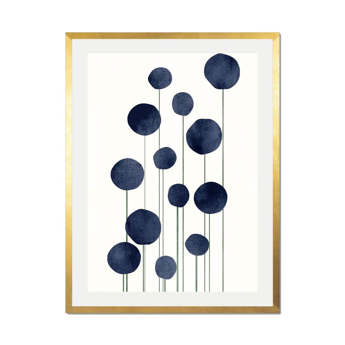 Bayberry Curve Floral Wall Art Print — gallery image 50
