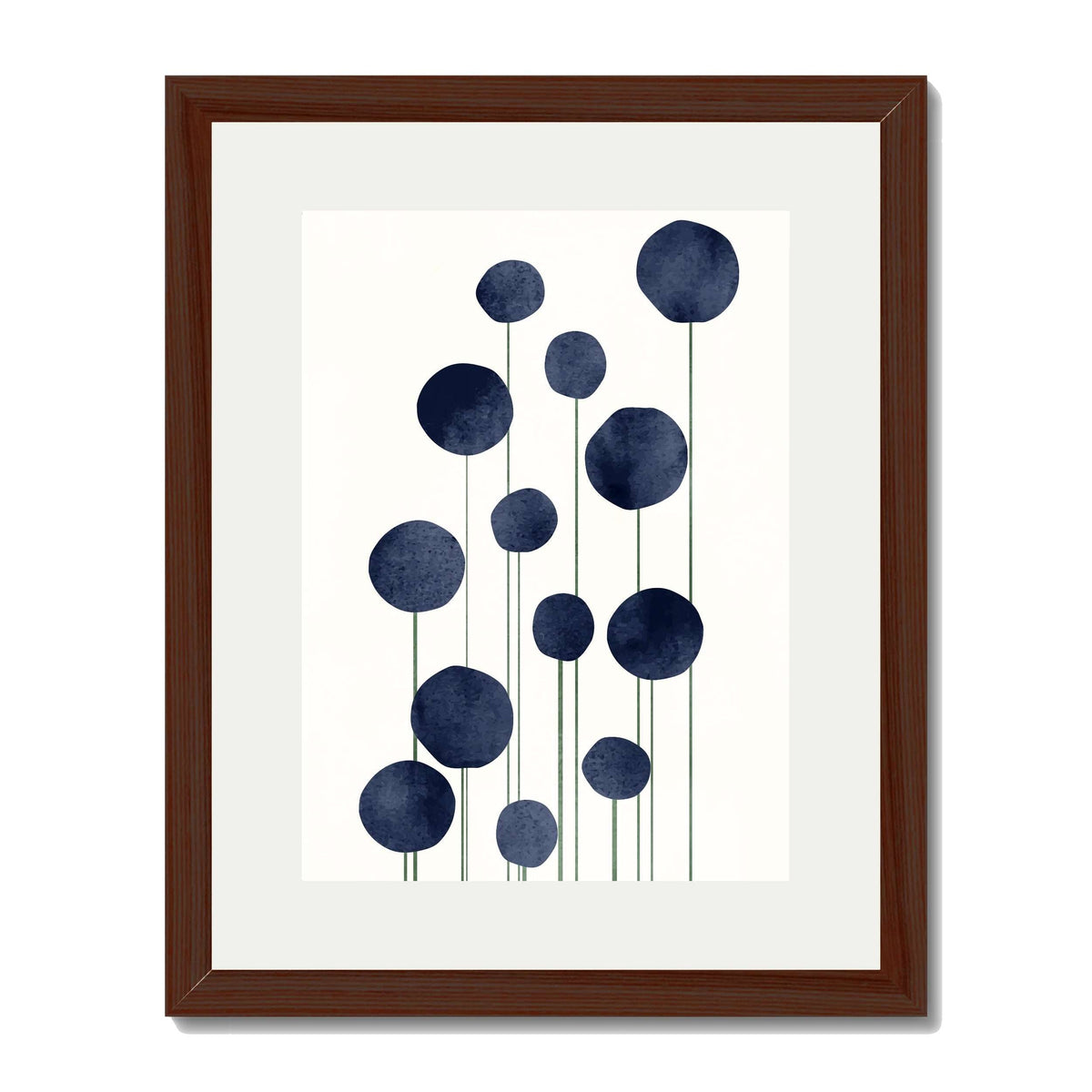 Bayberry Curve Floral Wall Art Print — gallery image 41