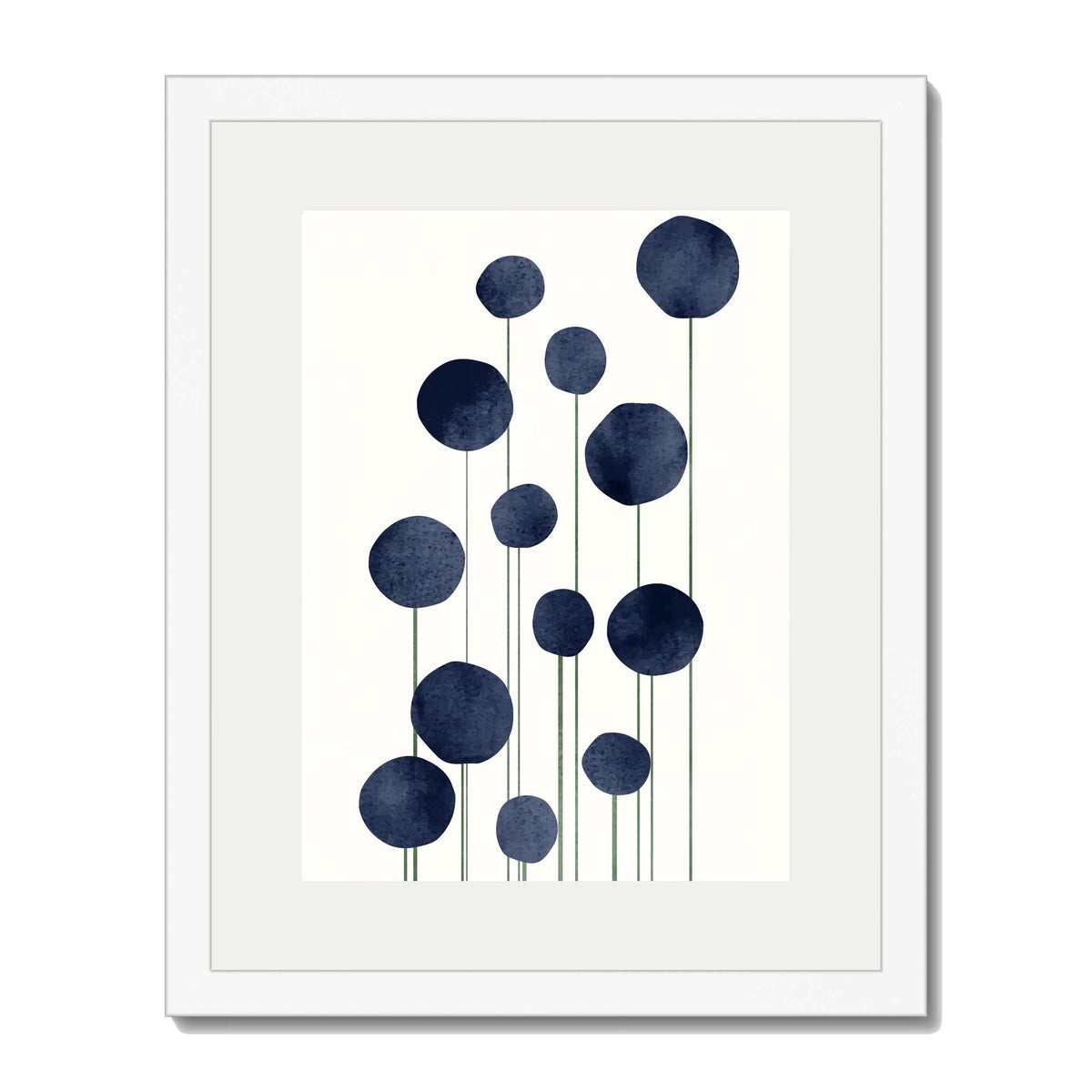 Bayberry Curve Floral Wall Art Print — gallery image 59