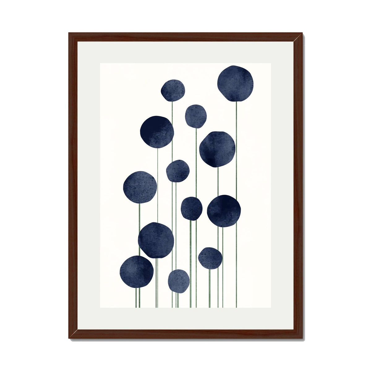 Bayberry Curve Floral Wall Art Print — gallery image 43
