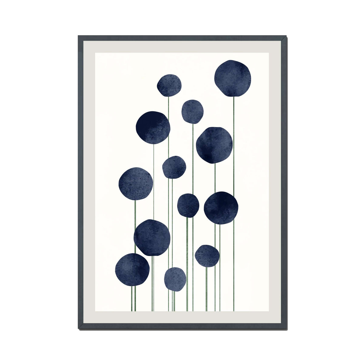 Bayberry Curve Floral Wall Art Print — gallery image 48