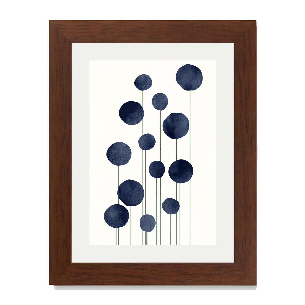 Bayberry Curve Floral Wall Art Print — gallery image 40